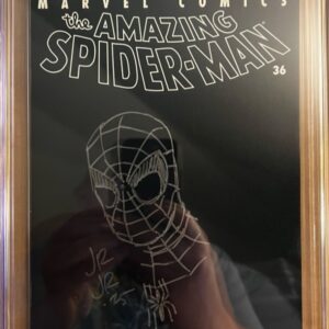 Amazing Spider-Man #36 9.8 CGC SS Signed & Sketched by John Romita Jr.! KEY: September 11th  tribute issue