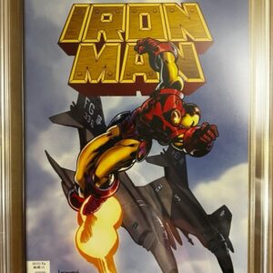 Iron Man #1 9.8 CBCS (Vol 6) KEY: 1:100 Incentive RICK LEONARDI cover!