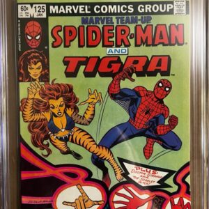 Marvel Team-Up #125 9.8 CGC Tigra, Dr. Strange/Scarlet Witch!