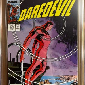 Daredevil #241 9.8 CGC KEY: Todd McFarlane inside art!