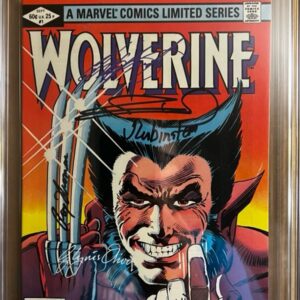Wolverine Limited #1 9.8 CGC SS 6X SIGNED BY CLAREMONT, MILLER, OLIVER, RUBENSTEIN & ROY THOMAS!!!