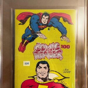 The Comic Reader #100 9.8 CGC KEY: The 1st published image of the Punisher in a preview for The Amazing Spider-Man #129!