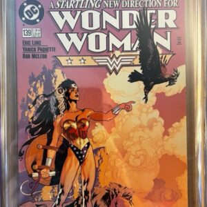 Wonder Woman #139 NEWSSTAND (Vol 2) 9.8 CGC 1998 KEY: Cover art by Adam Hughes