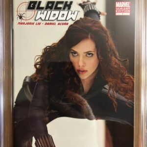 Black Widow #1 9.8 CGC Movie Variant (Vol 5) KEY: Photo Cover of Scarlett Johansson!