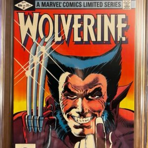 Wolverine Limited #1 9.8 CGC KEY: 1st solo Wolverine title!