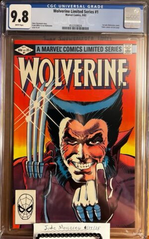 Wolverine Limited #1 9.8 CGC KEY: 1st solo Wolverine title!