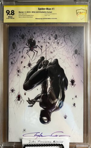 Spider-Man #1 9.8 CBCS SS Signed by Crain, New York Comic Con 2019 exclusive limited to 600 copies!