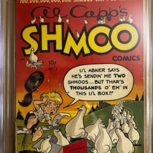 Al Capp's Shmoo Comics #1 6.0 CGC KEY: 1st app & origin of Super Shmoo!