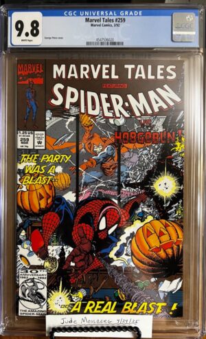 Marvel Tales #259 9.8 CGC Perez Cover Reprints ASM #249 Hobgoblin, John Romita, Jr.