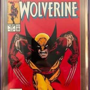Wolverine #17 9.8 CGC KEY: Iconic cover art by John Byrne!