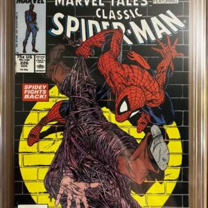 Marvel Tales #226 9.8 CGC KEY: Todd McFarlane cover!