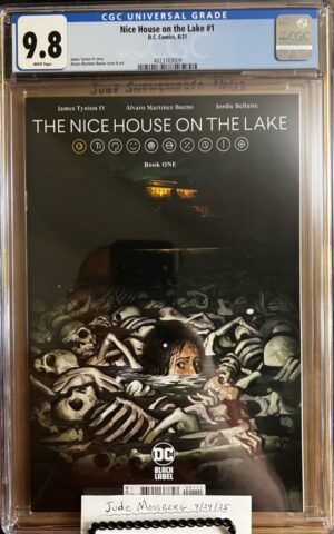 Nice House on the Lake #1 9.8 CGC 1st print. James Tynion IV story