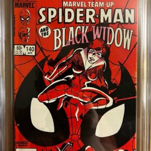 Marvel Team-Up #140 9.8 CGC Black Widow., Matt Murdock app.