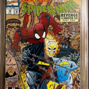 Spider-Man #18 9.8 CGC Key: 1st app of Cyborg X