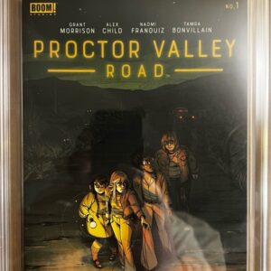 Proctor Valley Road #1 9.8 CBCS. KEY: Writer Alex Child said its optioned