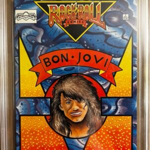 Rock n? Roll Comics #3 9.8 CBCS Bon Jovi. VHTF 9.8!