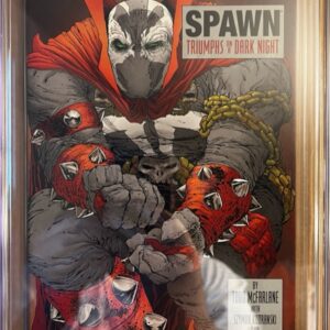 Spawn #224 9.8 CGC KEY: Cover inspired by The Dark Knight Returns #2 (1986)