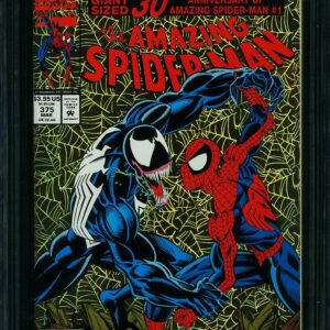 Amazing Spider-Man #375 9.8 CGC Key: 1st app of Ann Weying, Eddie Brock?s ex-wife who later becomes She-Venom!
