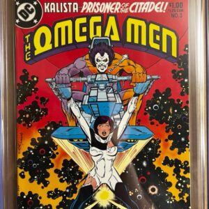 Omega Men #3 9.8 CGC. KEY: 1st app of Lobo: Jason Momoa!