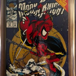 Marc Spector: Moon Knight #57 9.8 CGC KEY: Stephen Platt Cover: ASM #300 Homage!