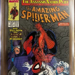 Amazing Spider-Man #321 9.8 CGC KEY: Todd McFarlane Cover