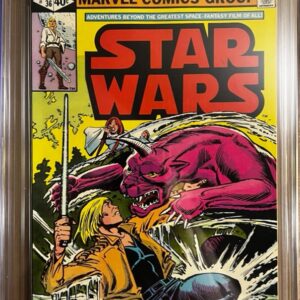 Star Wars #36 9.8 CGC KEY:  1st cover app of Domina Tagge!
