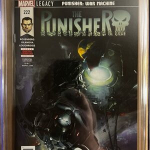 Punisher #222 9.8 CGC KEY:  Clayton Crain cover!