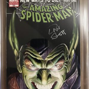 Amazing Spider-Man #568 9.8 CGC SS Signed Slott. KEY: Mr. Negative turns Brock into Anti-Venom!
