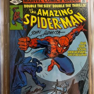 Amazing Spider-Man #200 DOUBLE COVER 9.4 CGC SS 2X Signed by Marv Wolfman & John Romita Sr.!