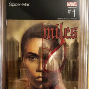 Spider-Man #1 9.8 CGC Hip Hop Cover art by Adi Granov, inspired by the album 'Illmatic' by Nas!