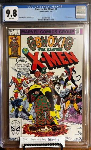 Obnoxio the Clown vs. The X-Men #1 9.8 CGC