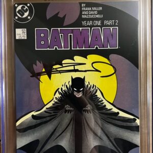 Batman #405 9.8 CGC SS Signed by Frank Miller!