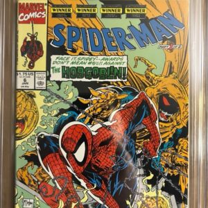 Spider-Man #6 9.8 CGC Ghost Rider & Hobgoblin app, Todd McFarlane!!!