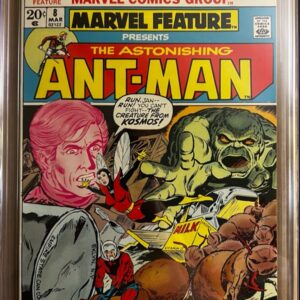 Marvel Feature #8 9.8 CGC (Vol 1) KEY: Origin of Ant-Man and Wasp retold