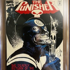 Punisher #102 9.8 CGC KEY: Iconic Cover art by Frank Teran featuring Bullseye!