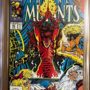 New Mutants #85 9.8 CGC KEY: Early collaboration of Rob Liefeld pencils & Todd McFarlane inks!