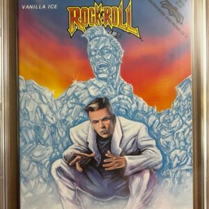 Rock 'n' Roll Comics #31 NEWSSTAND 9.8 CBCS. KEY: Vanilla Ice. Rare 1991 Newsstand