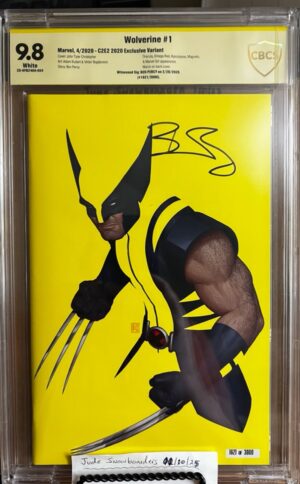 Wolverine #1 9.8 (Vol 7) CBCS SS Signed by Ben Percy! JTC C2E2 Negative