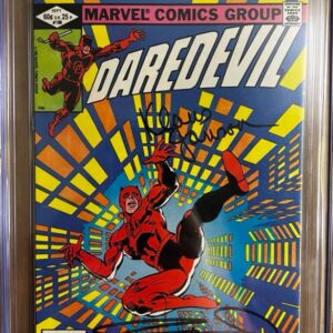Daredevil #186 9.8 CGC SS 2X Signed by Fran Miller & Klaus Janson!