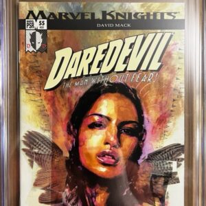 Daredevil #55 9.8 CGC KEY: Cover art by David Mack featuring Echo!