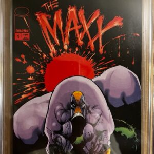 The Maxx #1 9.8 CGC Newsstand!! Movie is in development at Paramount, led by Channing Tatum!!