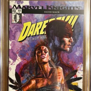 Daredevil #52 9.8 CGC KEY: Origin of Echo, which begins in #51 and runs through #55!