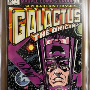 Super-Villain Classics #1 9.8 CGC SS Signed by Bob Layton!! KEY:Origin of Galactus