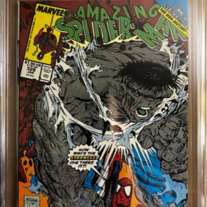 Amazing Spider-Man #328 9.8 CGC Key: Classic/Final ASM cover art by Todd McFarlane