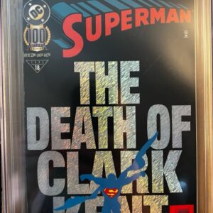 Superman #100 9.8 CGC (Vol 2) Collector's Edition (holofoil cover)