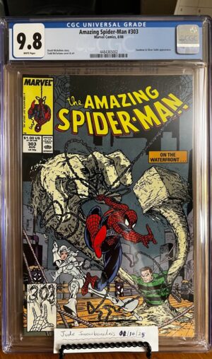 Amazing Spider-Man #303 9.8 CGC KEY: Cover art by Todd McFarlane