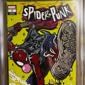 Spider-Punk #1 Takashi Okazaki Incentive Variant (1:50) 9.8 CGC SS Signed by Takashi Okazaki