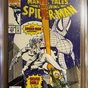 Marvel Tales #287 9.8 CGC KEY: Reprint of ASM #279, 1st cover & 3rd app of Silver Sable