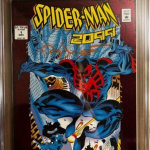 Spider-Man 2099 #1 9.6 CGC SS Signed by Rick Leonardi KEY: 1st app & origin of Spider-Man 2099