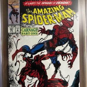 Amazing Spider-Man #361 9.8 CGC KEY: 1st full app of Carnage (Cletus Kasady)